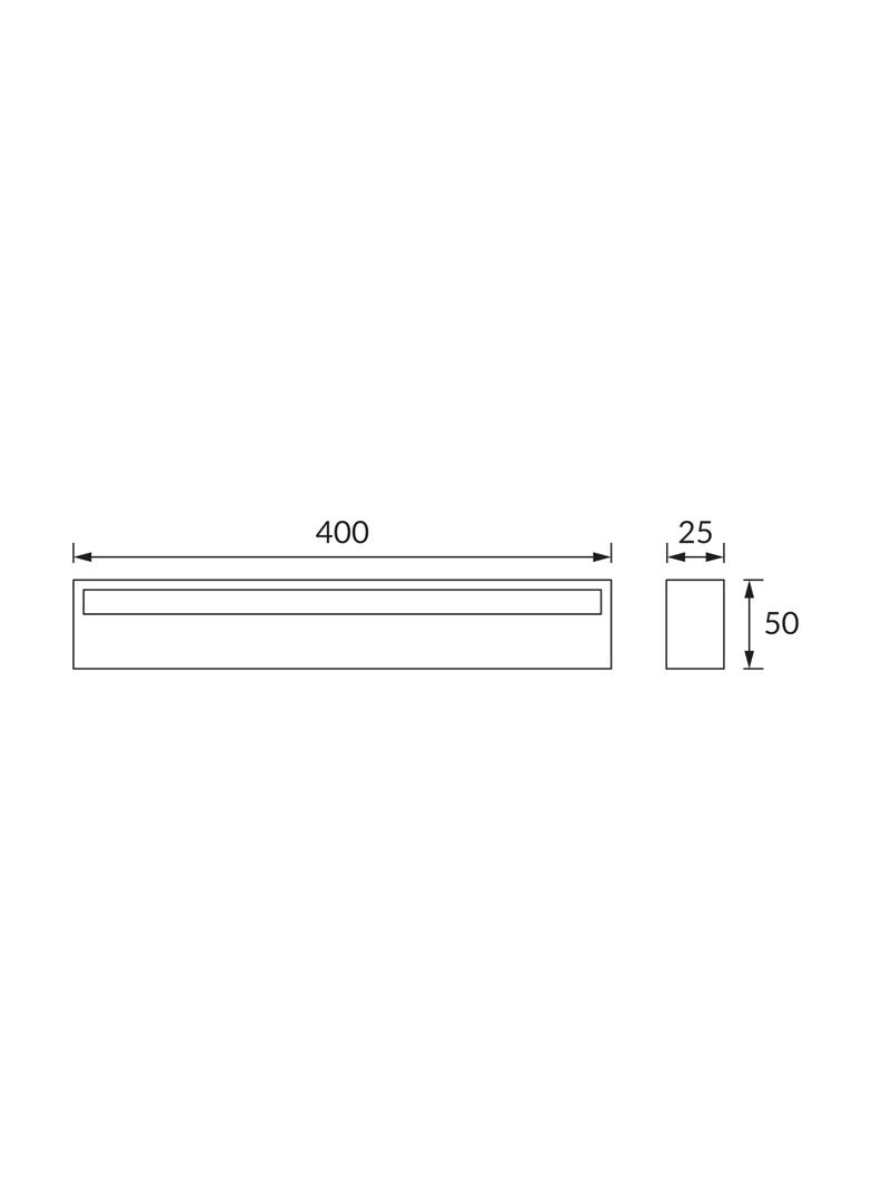 Oprawa dekoracyjna SMD LED CYBER LED 9W SILVER 4000K 03966 IDEUS