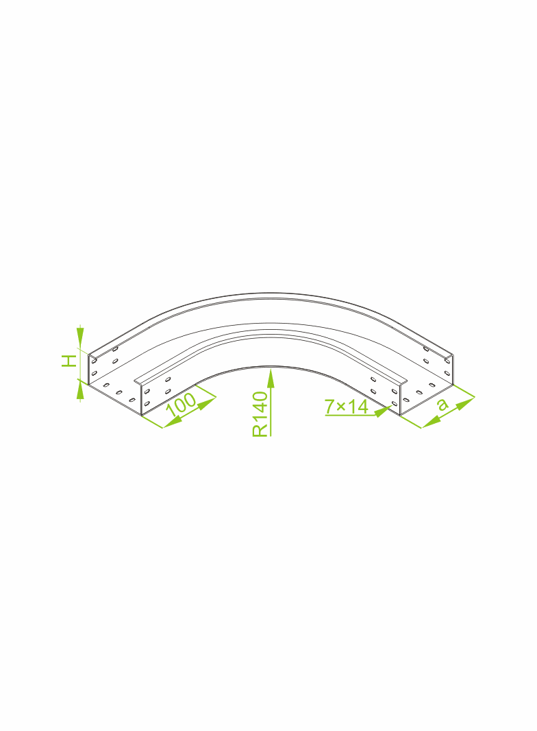 KKZC200H50 KOLANKO 90° 2,0 MM