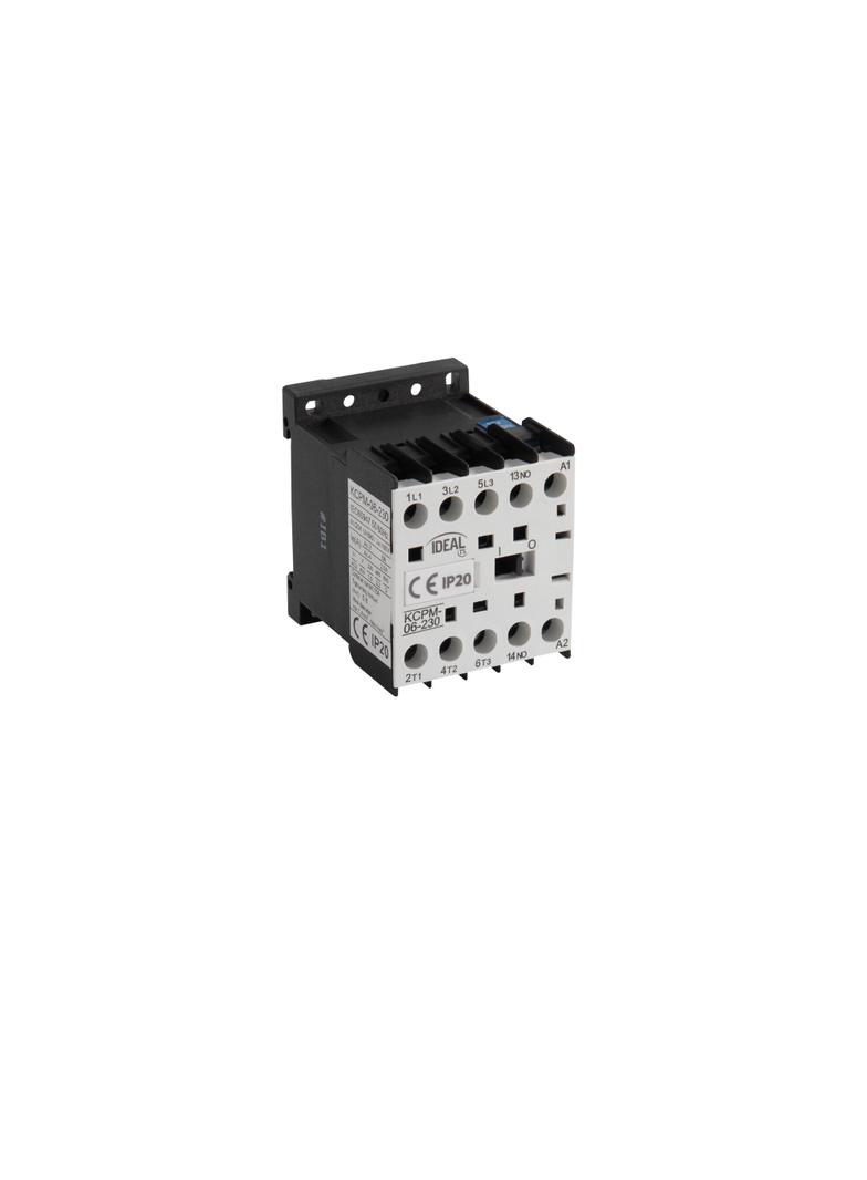 Stycznik mocy 6A 3P 230V AC 1Z KCPM-06-230 24090 KANLUX