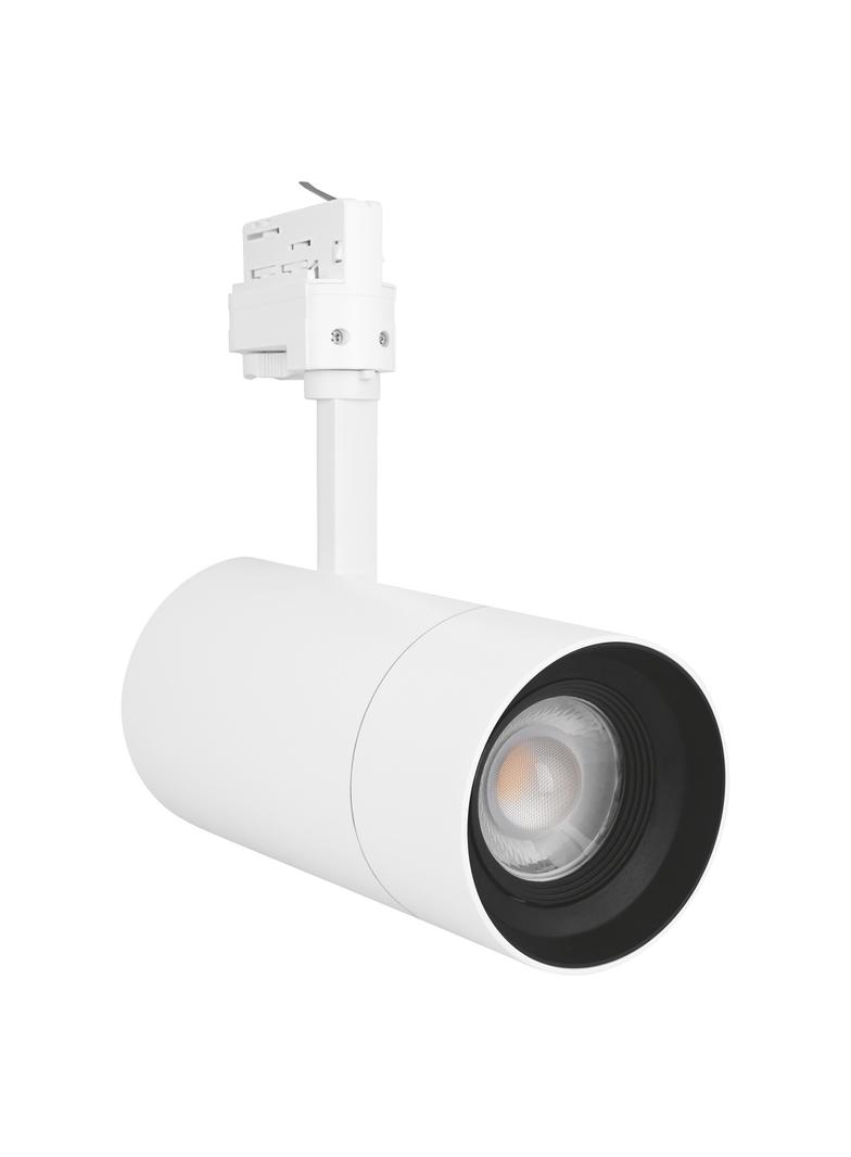 Szynowa oprawa TRACKLIGHT SPOT ZOOM D85 25W 4000K DIM 97R WT