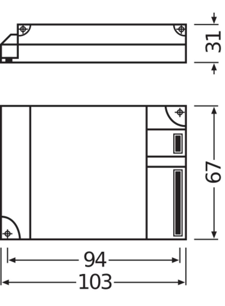 Statecznik elektroniczny Quicktronic PRO FC 1x55 220-240