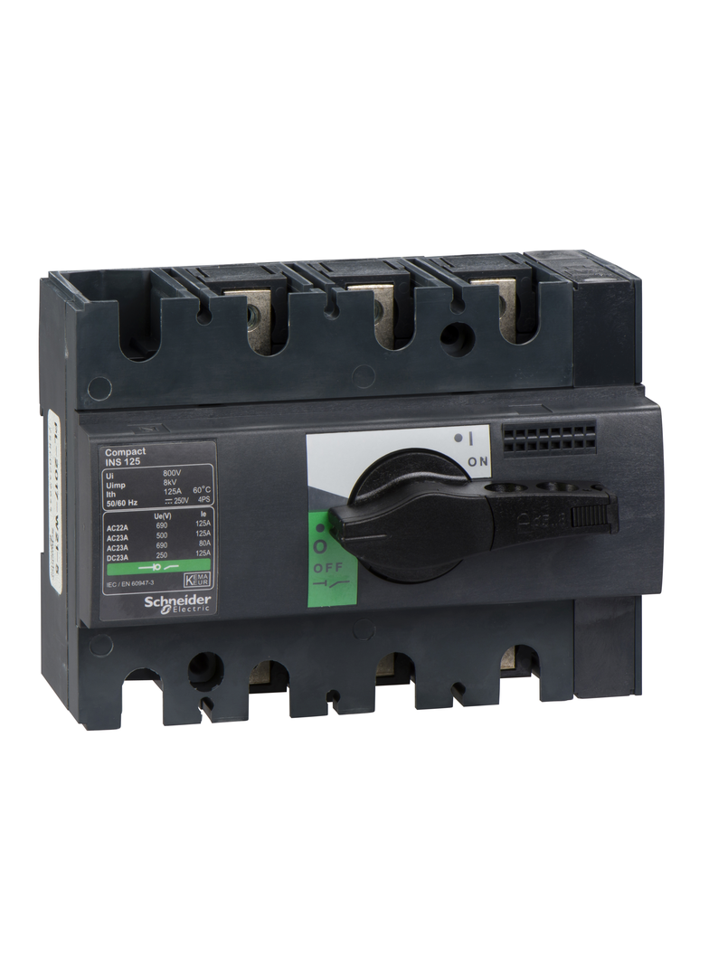 Compact INS INV, rozłącznik INS125 125A 3P