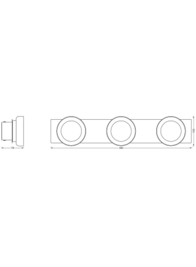 Oprawa SMART+ WIFI ORBIS ROUND 480 IP44 TW CR