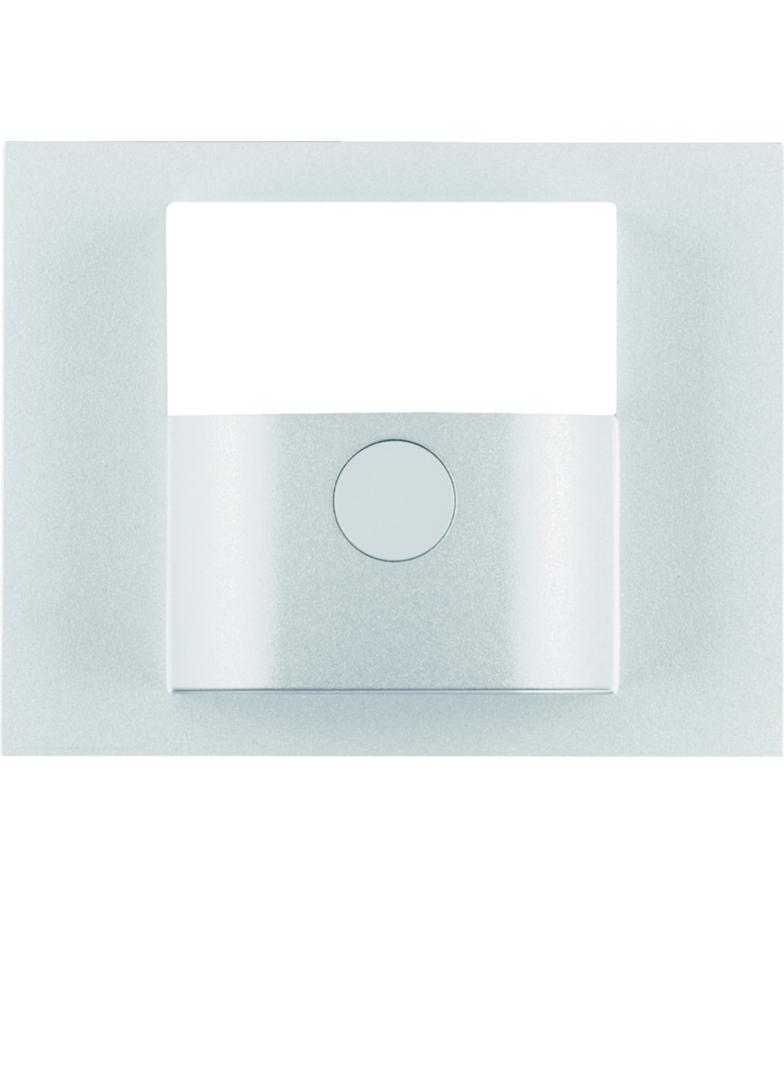 BERKER KNX e/s K.x Płytka czołowa do modułu czujnika ruchu KNX aluminium mat lakierowana. 80960471 HAGER