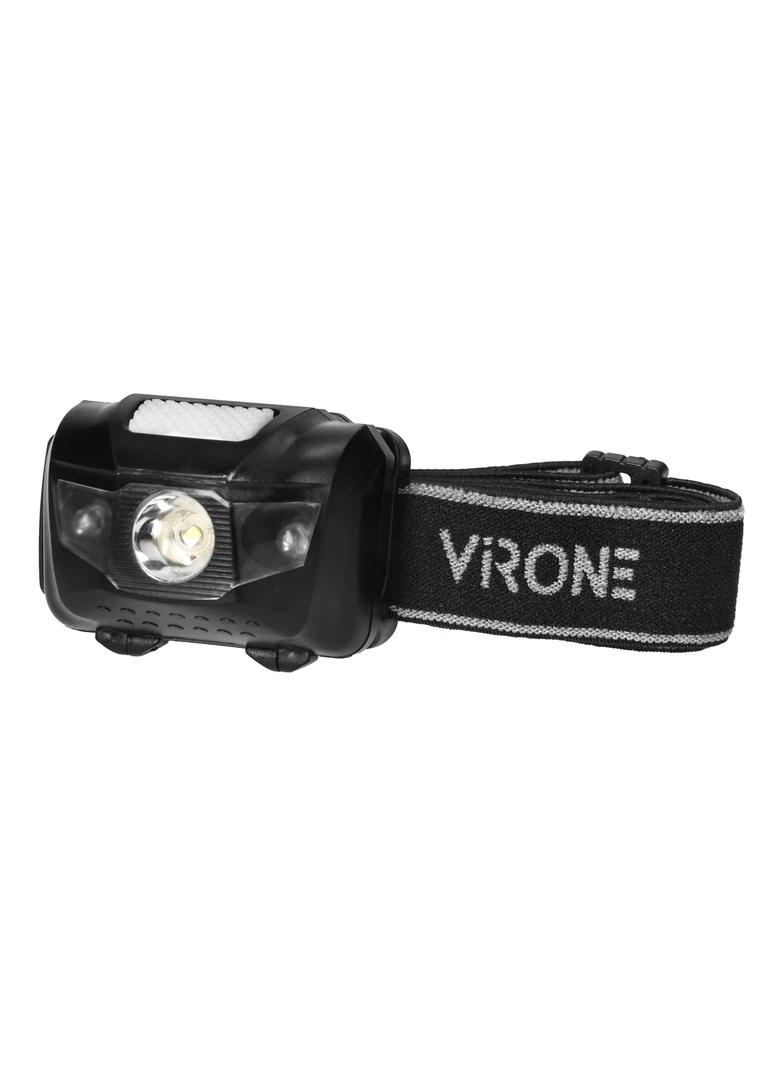 Latarka czołowa LED CREE 3W + 2 czerwone diody LED LT-8 ORNO