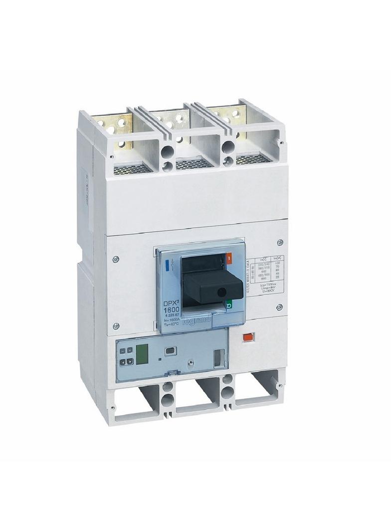 Wyłącznik DPX3 1600 S1 3P 1600A 70Ka 422567 LEGRAND