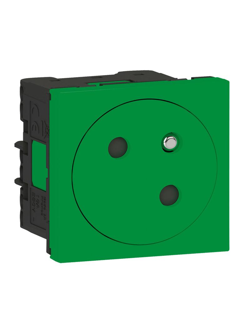M45:Gn 2P+Z 2M Zielony Płaskie 077160L LEGRAND