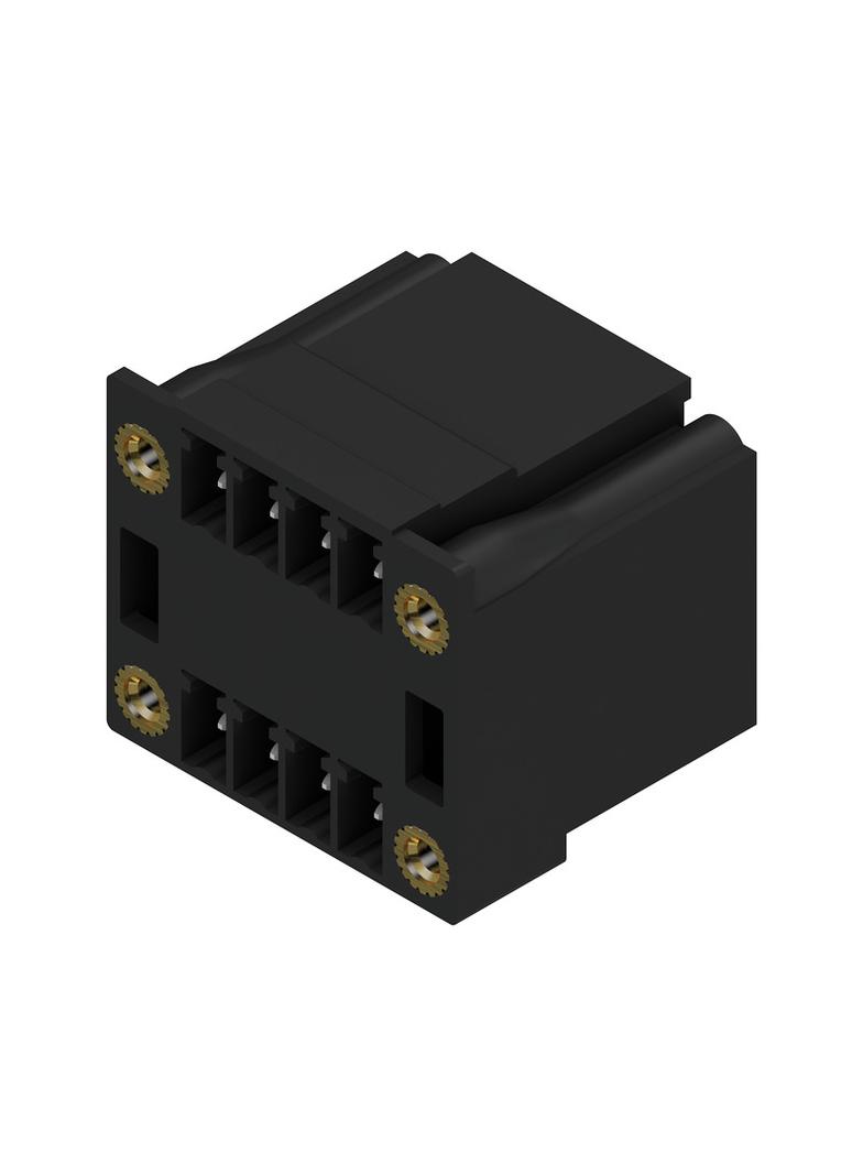 SCD-THR 3.81/08/90F 3.2SN BK BX Wtyki PCB (złącza płyty), 3.81 mm, Liczba biegunów: 8, kąt odejścia: 90° /50szt./ 1974200000 WEIDMÜLLER