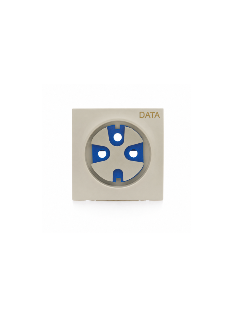 Simon 54 Pokrywa + klucz do gniazda DATA kaszmir mat DGD1P/42