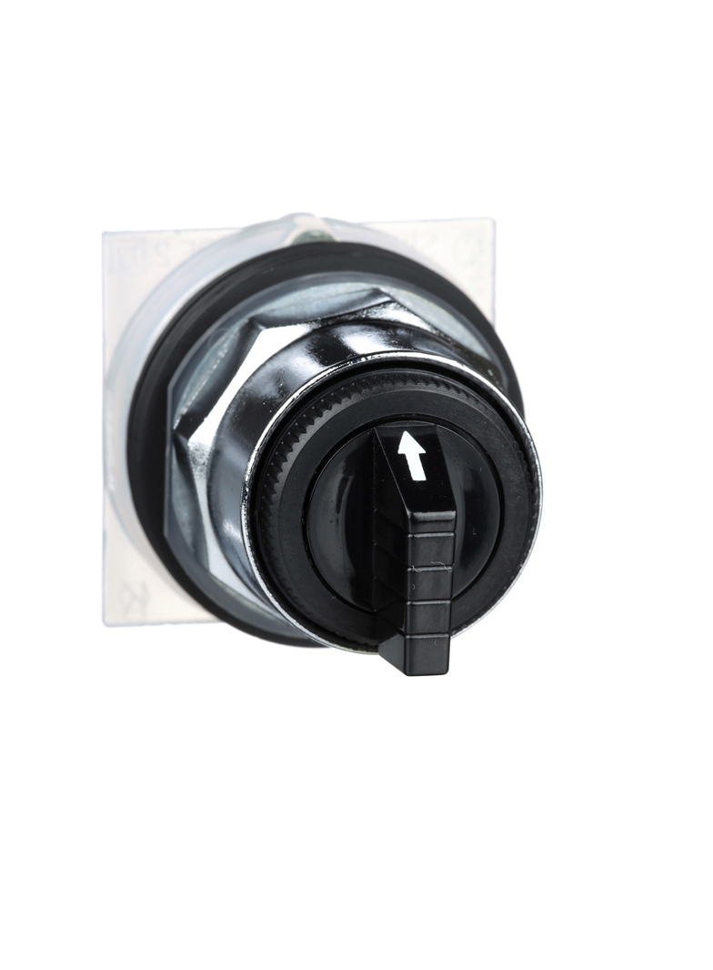 Harmony 9001K Przełącznik 3 pozycyjny, czarny, stabilny, C cam, metalowy, 1NO + 1NC