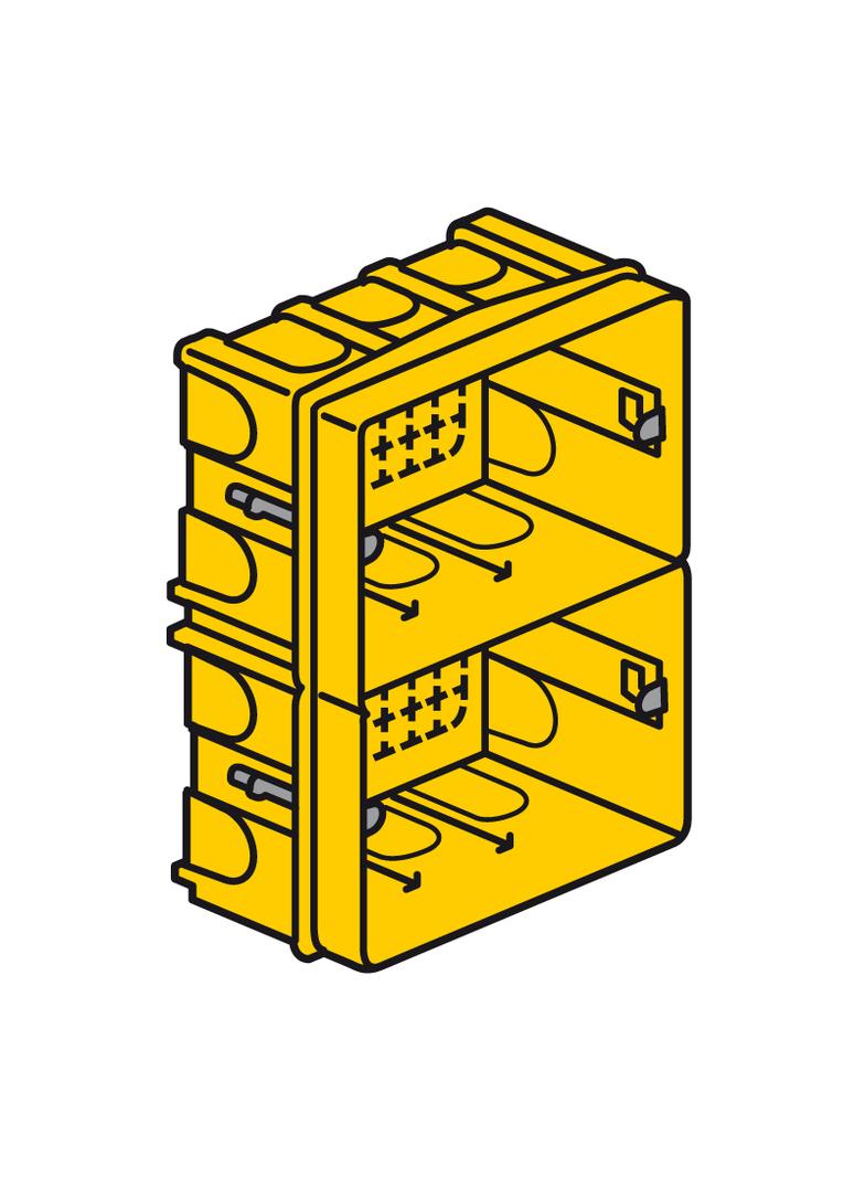 BATIBOX PUSZKA DO EKRANU 3,5 , Legrand