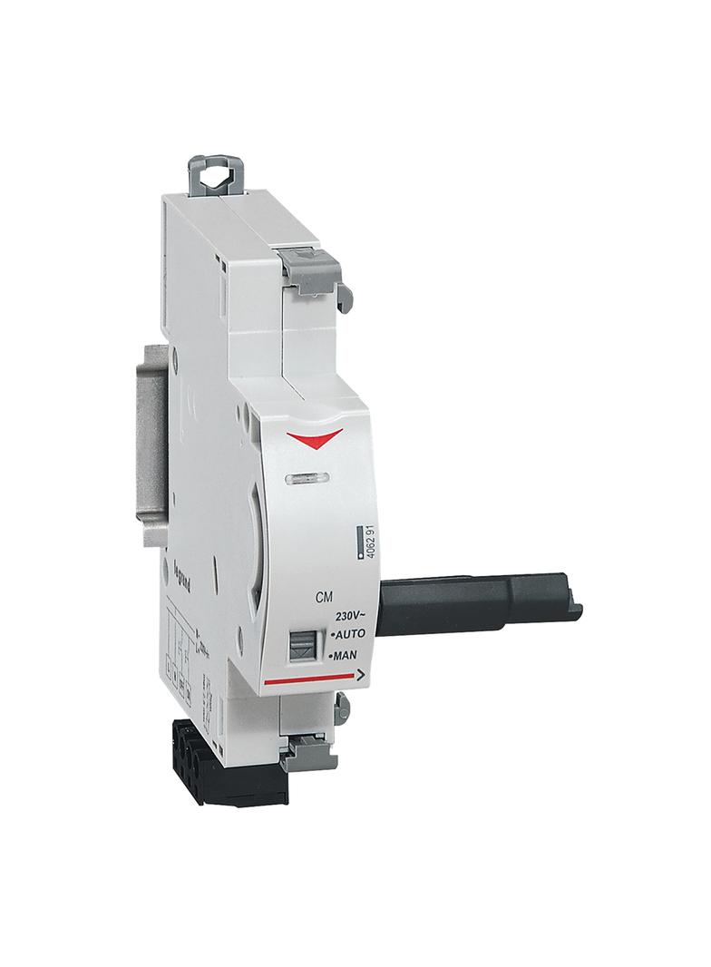 NAPĘD ZDALNY 230V AC/DC DLA APARATÓW O SZEROKOŚCI 1 MODUŁ NA BIEGUN TX3, DX3 I FRX 300, Legrand