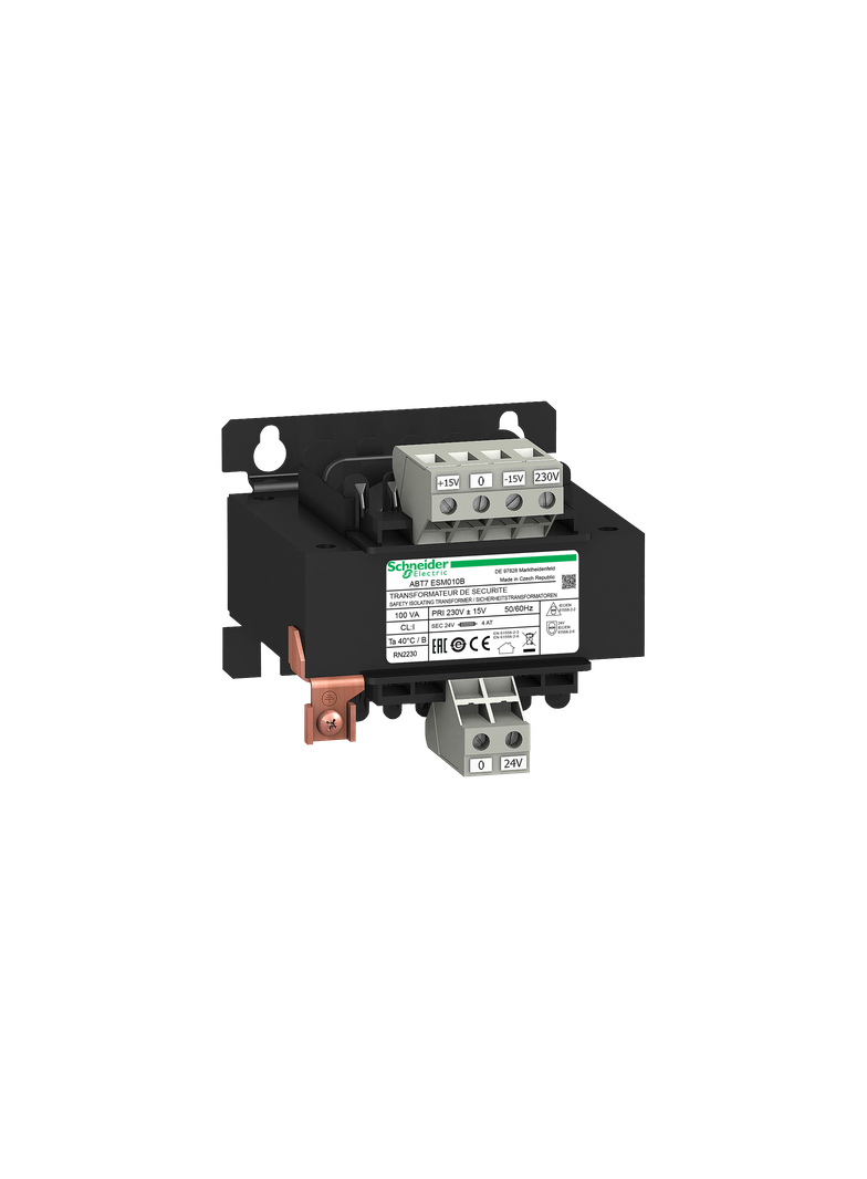 Phaseo ABT7/ABL6, separacyjny transformator napięcia, 230 V 1 x 24 V, 100 VA