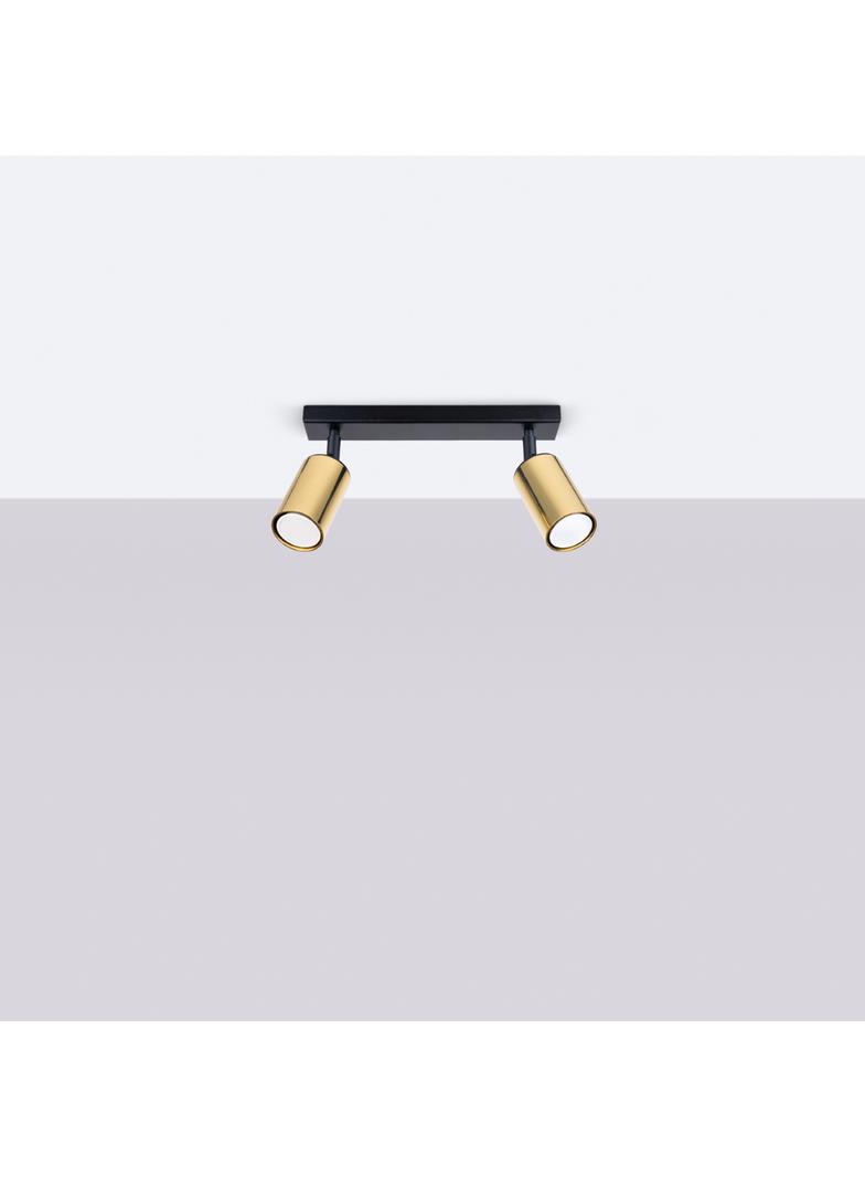 Plafon WINX 2 czarny/złoty