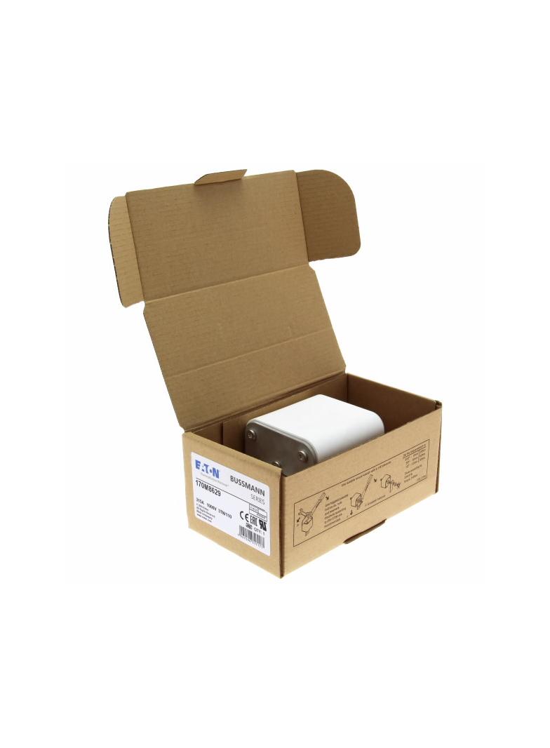 315A 1000V 3TN/110 aR INDICATOR FUSE Wkładka szybka 315A AC 1000V DIN 3 74x90x139 mm aR, 170M8629 EA