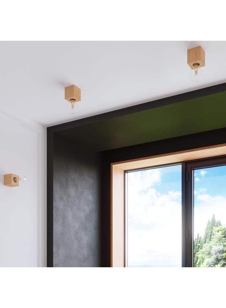 Sollux Lampa biurkowa ARIZ naturalne drewno SL.0677