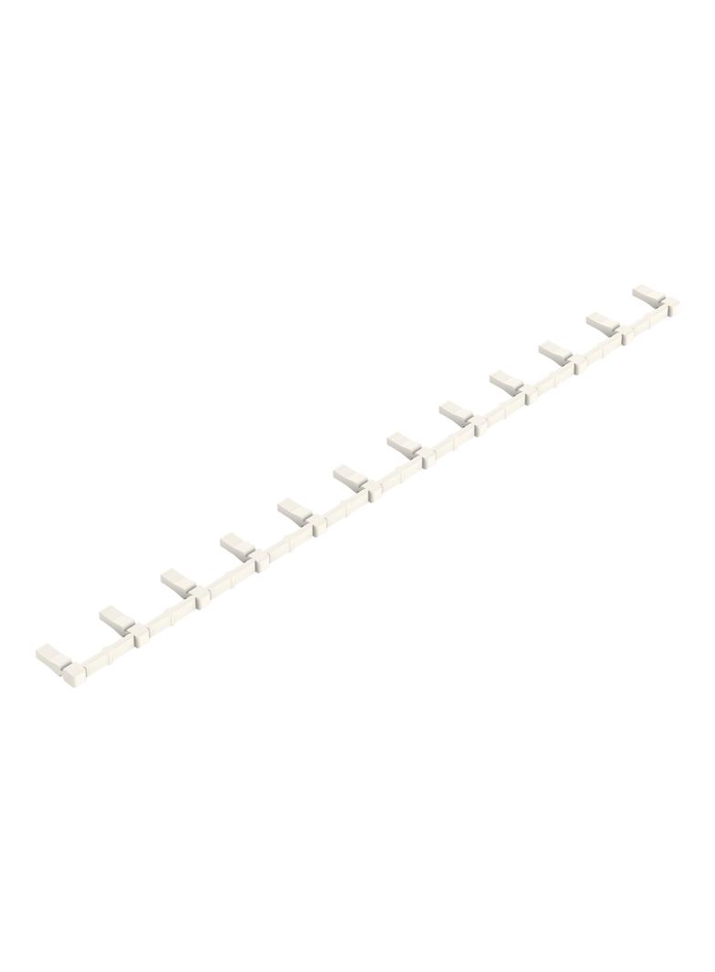 zaślepka do gniazda 12-torowa biała /100szt./ WAGO