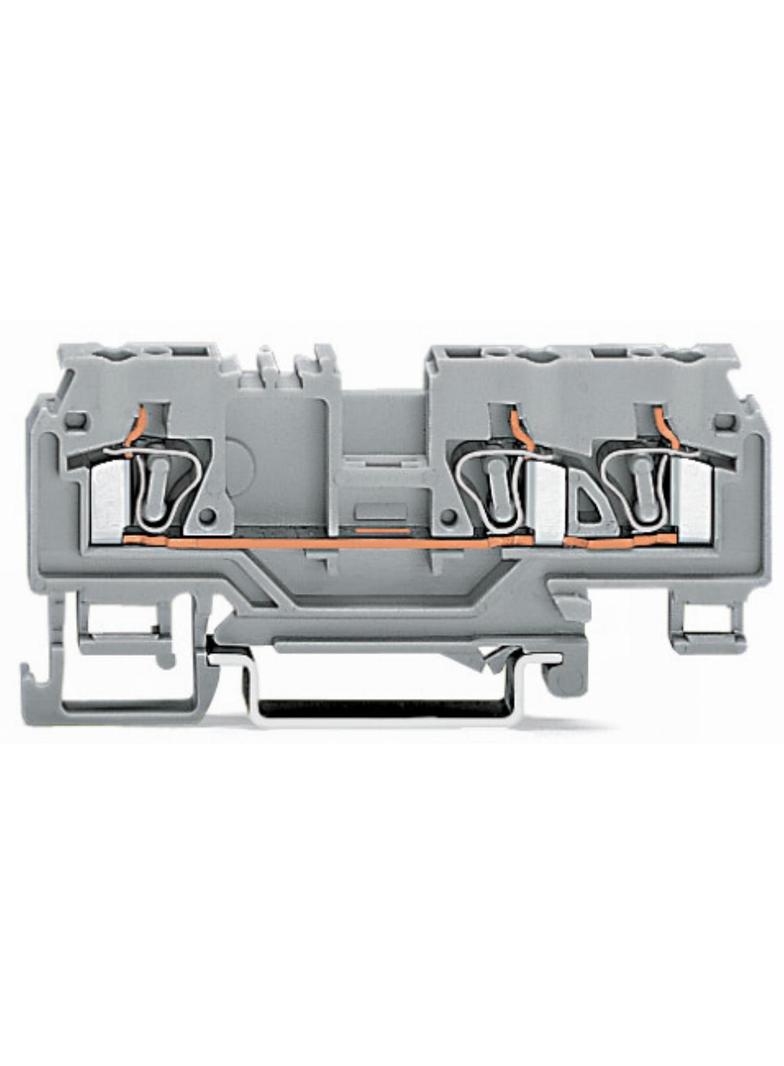 złączka 3-przewodowa PE 4 mm2 żółto-zielona