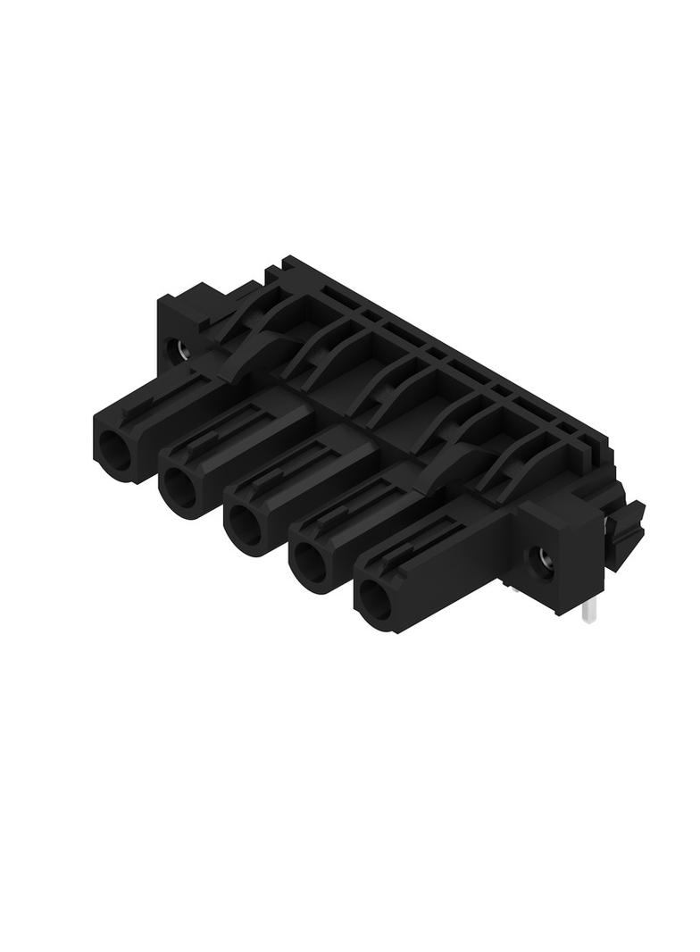 BLL 7.62HP/05/90LF 3.2SN BK BX Wtyki PCB (złącza płyty), 7.62 mm, Liczba biegunów: 5, kąt odejścia: 90° /36szt./ 1095670000 WEIDMÜLLER