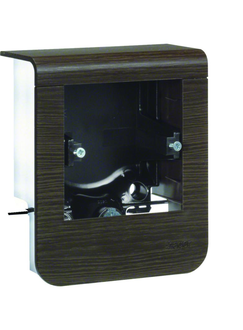 tehalit.SL Pusty nośnik urządzeń 20x55 fi60 sucupira SL20055901D6 HAGER