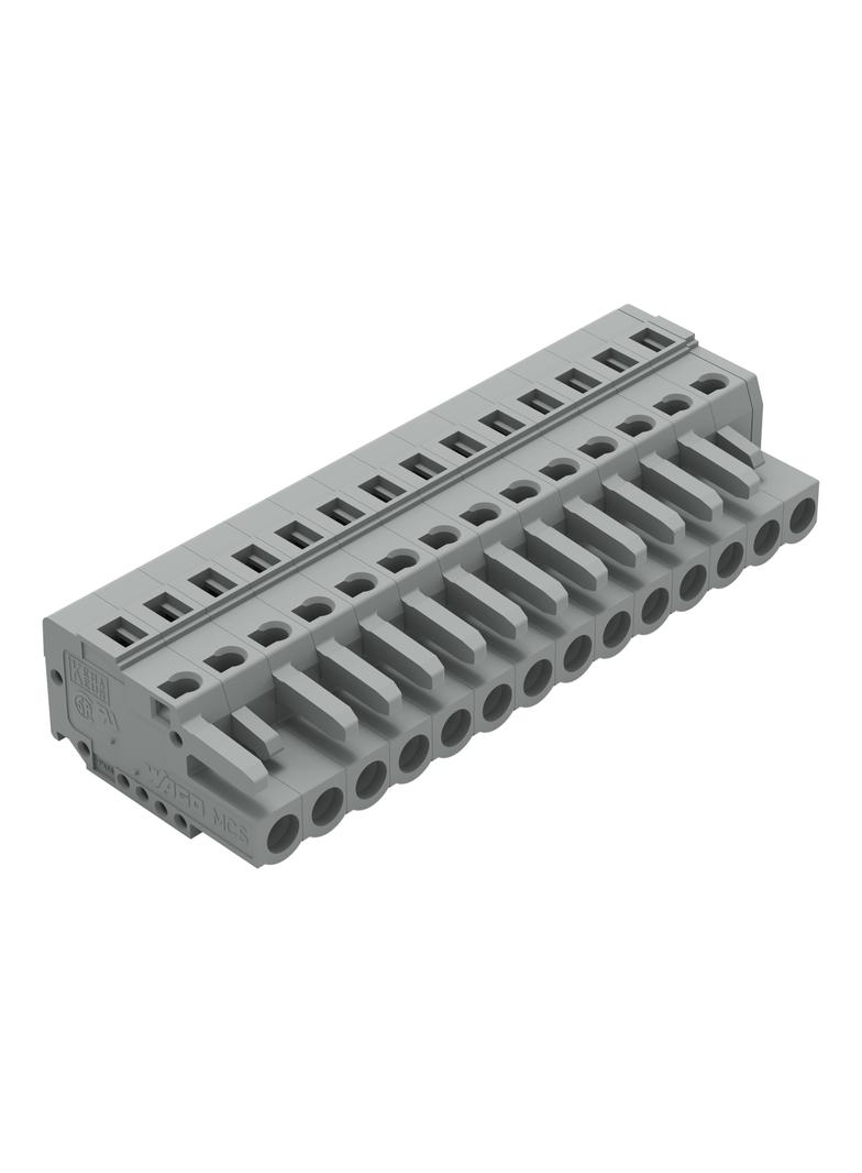 Gniazdo MCS‑MIDI Classic 14‑biegunowe szare raster 5mm 231‑114/026‑000 /25szt./ WAGO