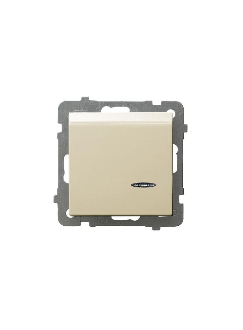 AS Łącznik hotelowy z podświetleniem pomarańczowym - kolor ecru