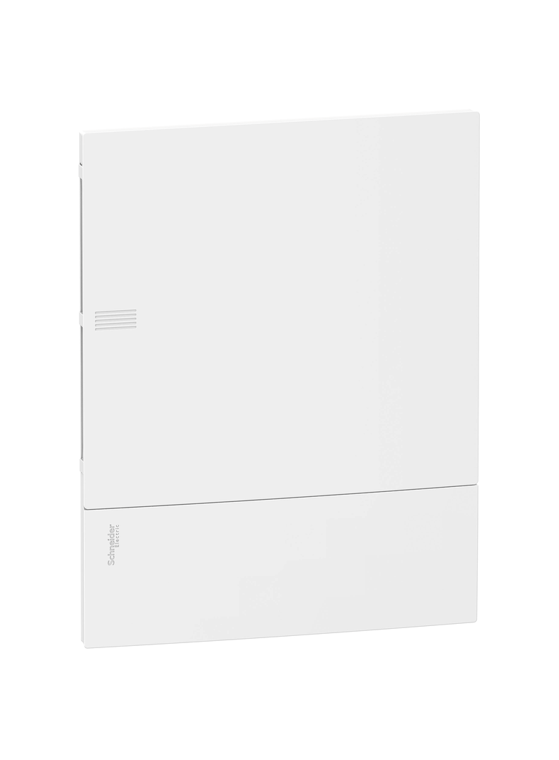 Panel przedni obudowy podtynkowej Mini Pragma MIP-2-12-P drzwi białe 2 rzędy 12 modułów/rząd