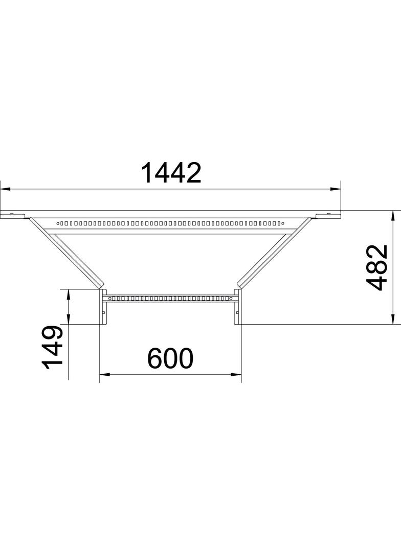 LAA 1160 R3 FS Trójnik dostawny drabin kabl.