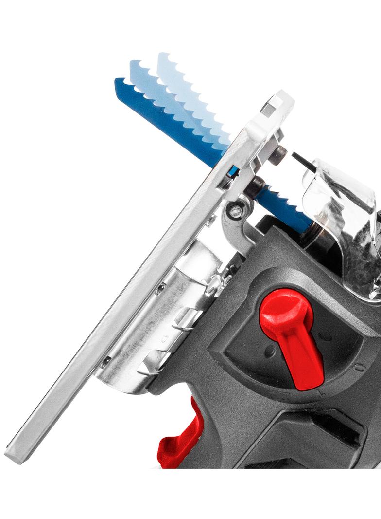 Wyrzynarka 600W, ilość suwów 800-3000 min-1, z uchwytem za korpus