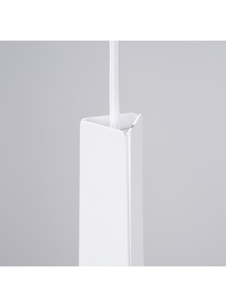 Lampa wisząca PRYSM 3L biała