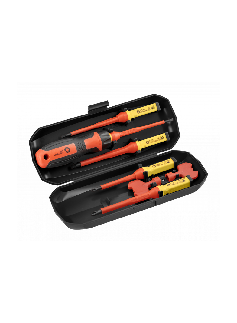 Wkrętaki - zestaw 8 szt, izolowane 1000V