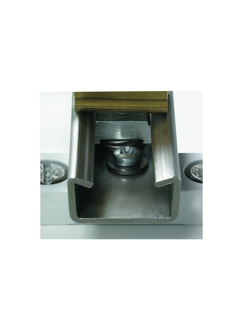 Szyna C, 29x1000x15 mm, stal nierdzewna NIRO