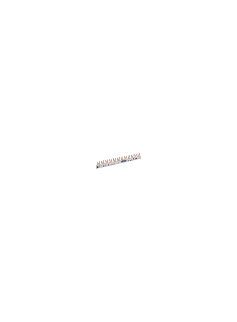 Szyna łączeniowa widełkowa 1P 80A 12mm2 (12 mod.) IZ12/1F/12 002921018 ETI