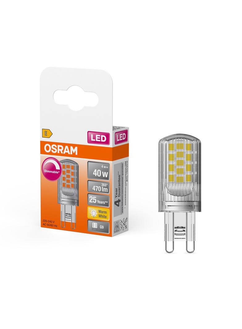 LAMPA LED PIN 40D CL 4W/827 230V G9