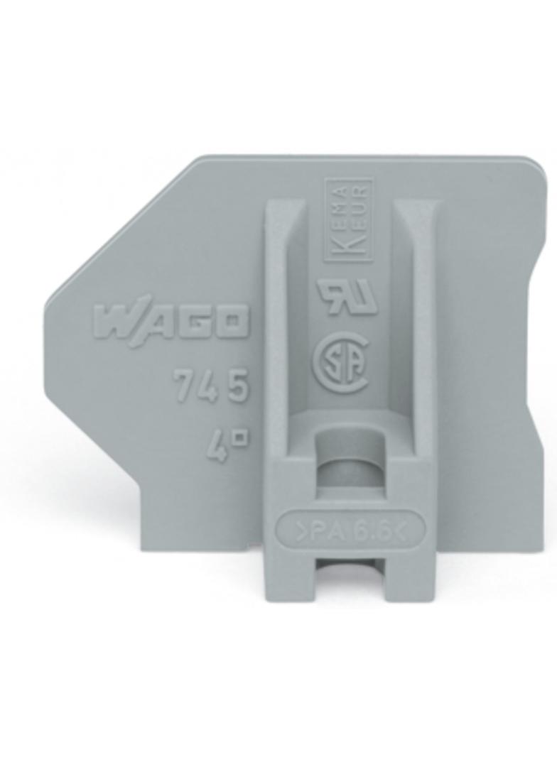 ścianka końcowa szara