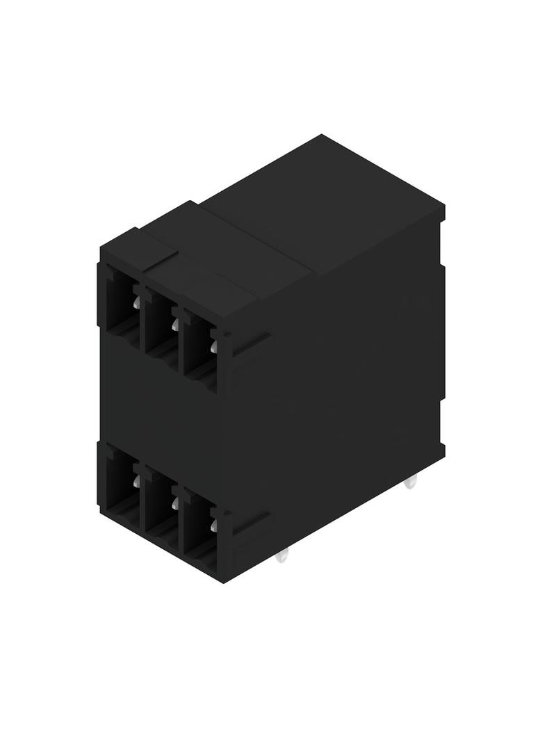 SCD-THR 3.81/06/90G 3.2SN BK BX Złącze wtykowe płytek drukowanych /50szt./ WEIDMULLER