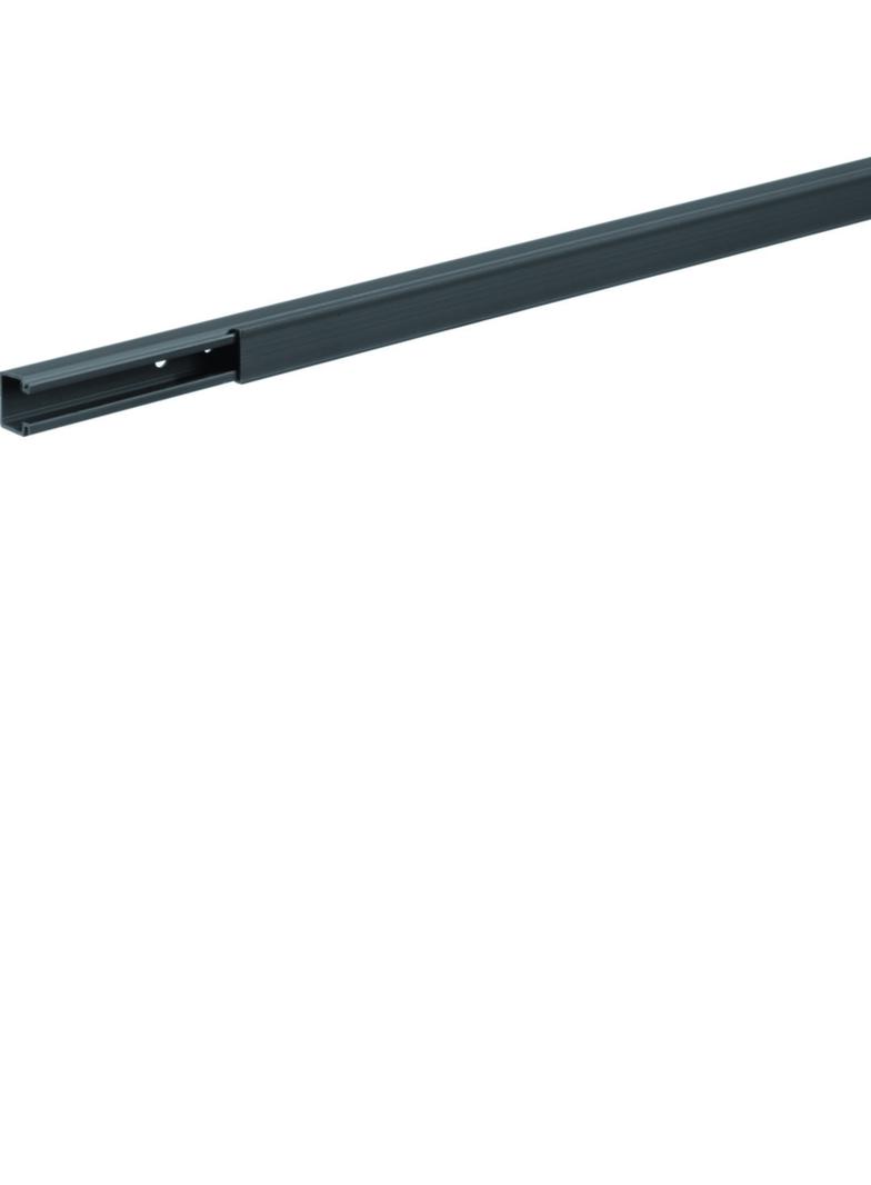 tehalit.LF Kanał elektroinstalacyjny PVC 15x15mm czarny LF1501509011 HAGER