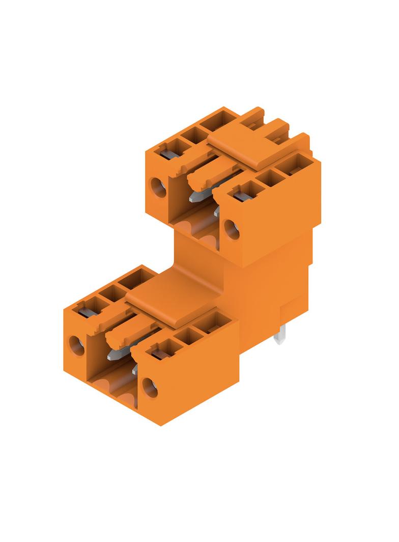 SLD 3.50 V/04/90F 3.2 SN OR BX Złącze wtykowe płytek drukowanych /50szt./ WEIDMULLER
