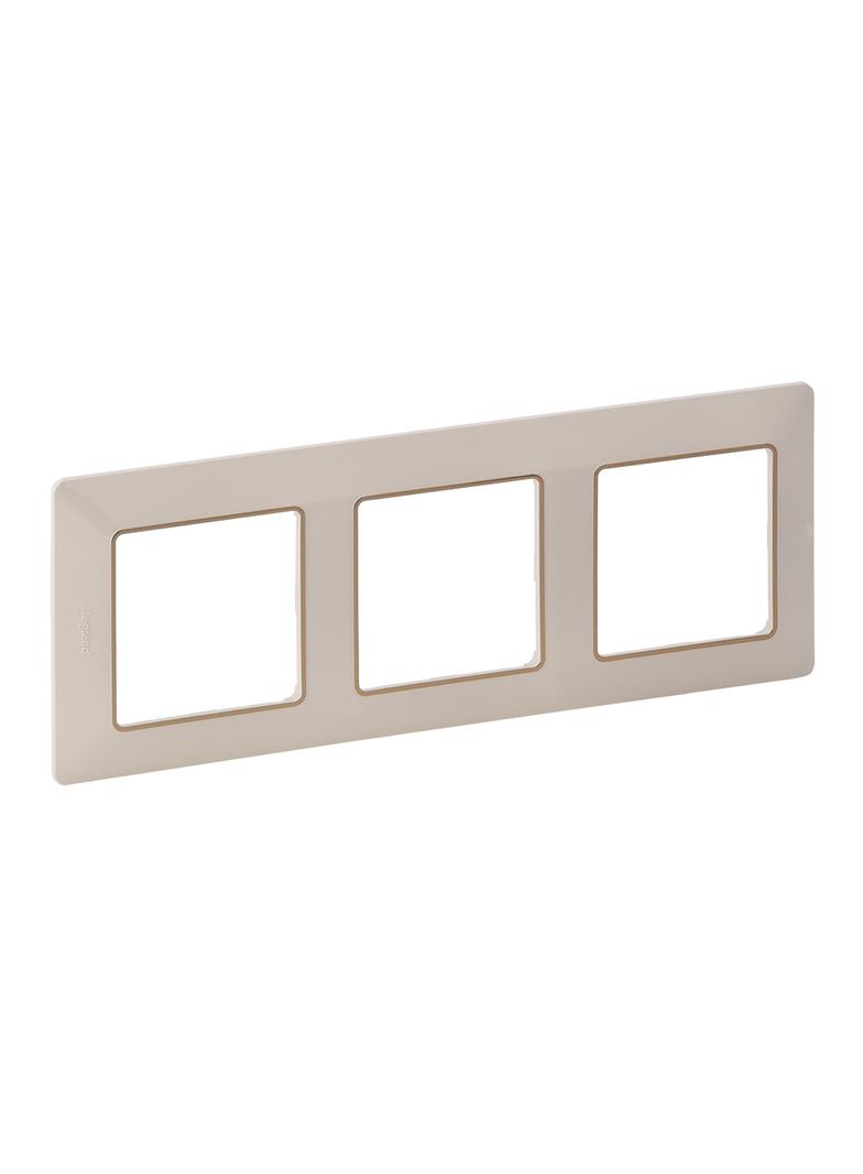 VALIF:RAMKA X3 KREMOWA/ZŁOTA, Legrand