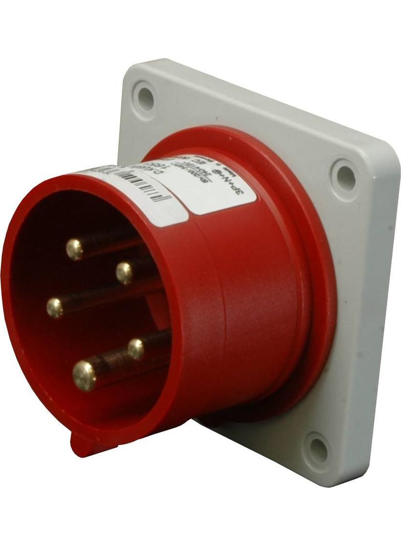 16A 400V 3P+N+PE Wtyk tablicowy prosty IP44 ERR 1653 004482111 ETI