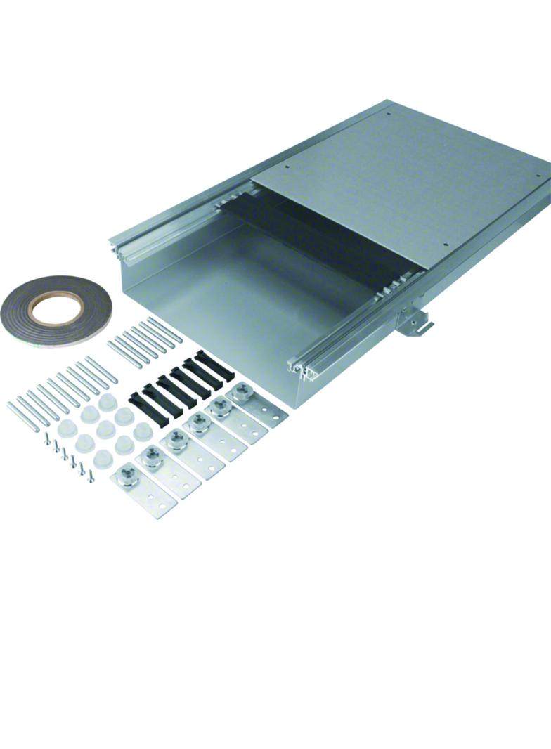 tehalit.BK Kanał współpoziomy wanna stalowa BKWD 400x(90-130)mm stal BKWD400090 HAGER