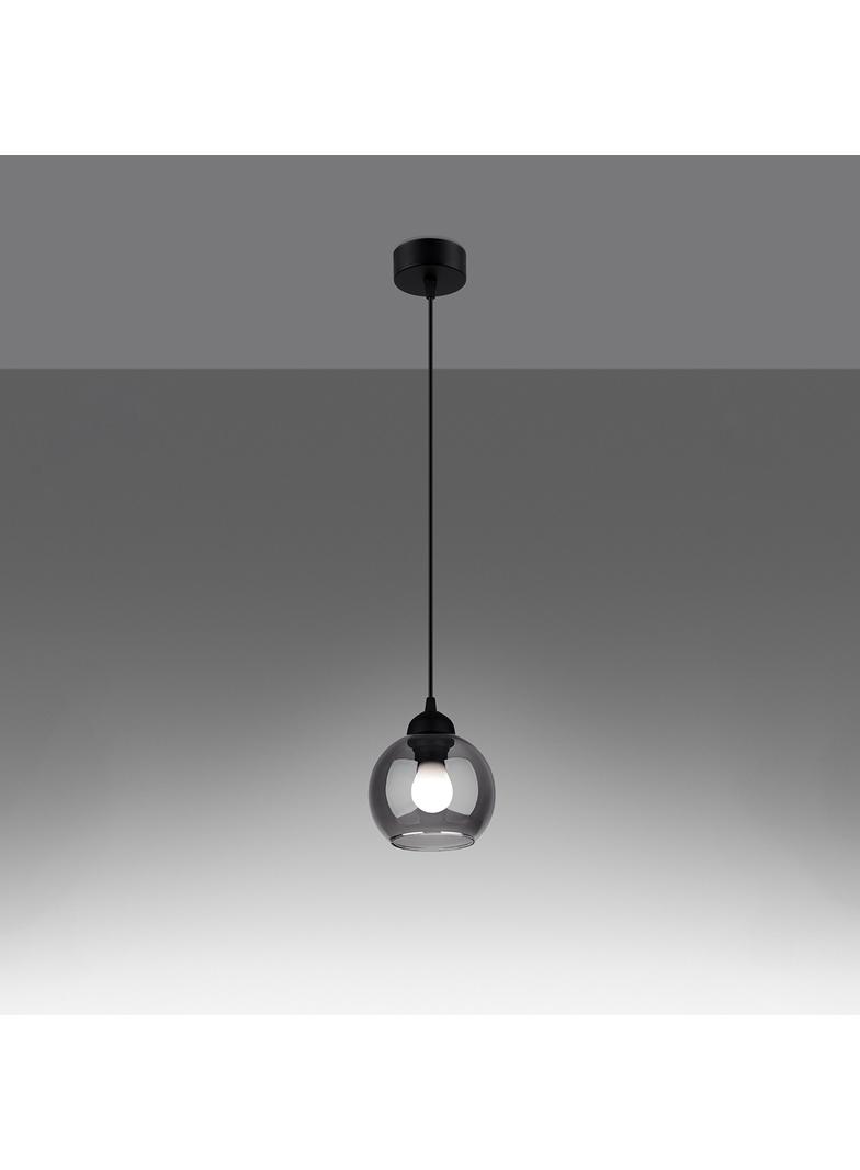 Sollux Lampa wisząca ALINO 1 czarna SL.1141