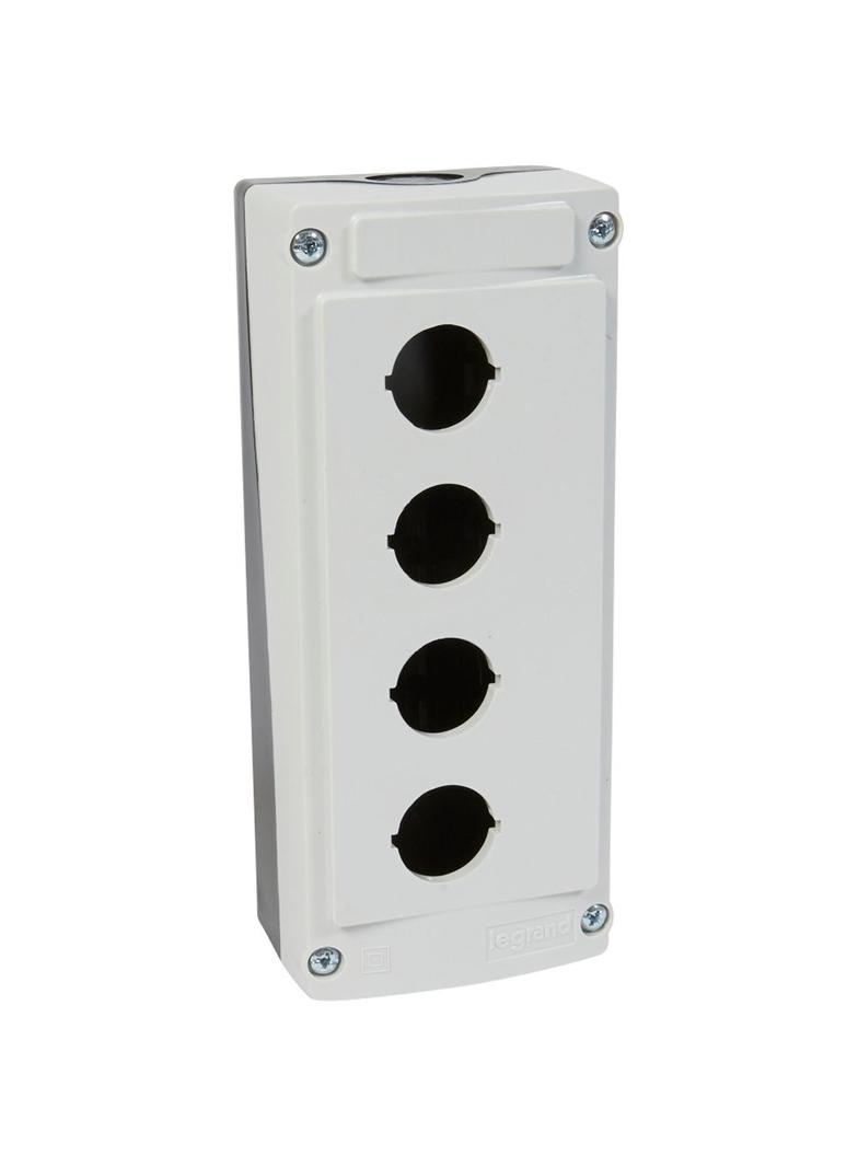 OSMOZ PUSZKA NIEWYPOSAŻONA IP66, IK07, 4 OTWORY, Legrand