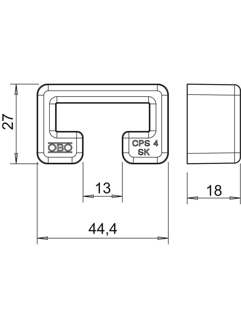 CPS 4 SK OR SP, Nasadka ochronna CPS 4 SK