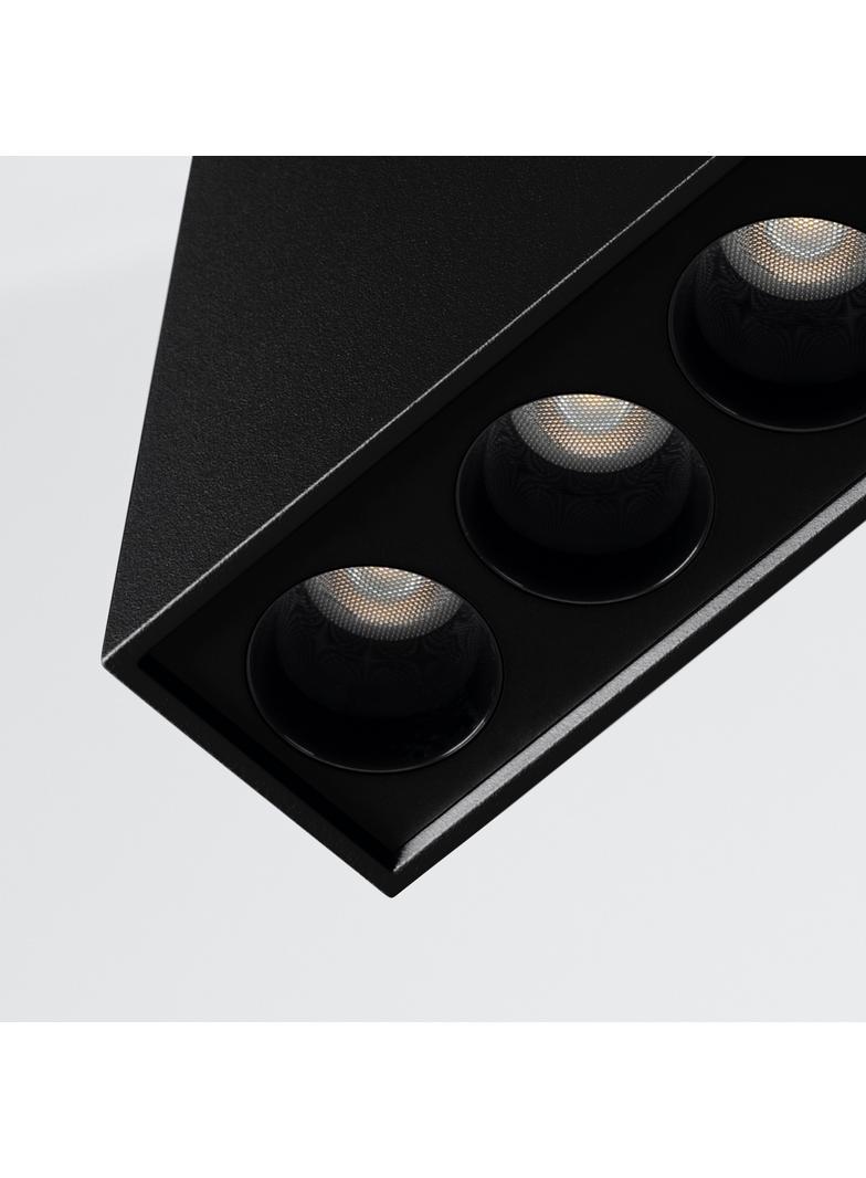 Sollux Plafon SOLE czarny LED SL.1212