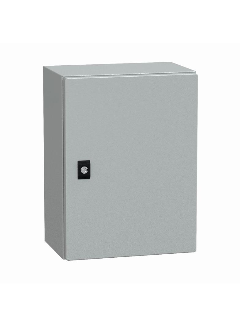 Spacial Obudowa CRN z płytą montażową 400x 300x 200mm IP66 IK10 RAL7035