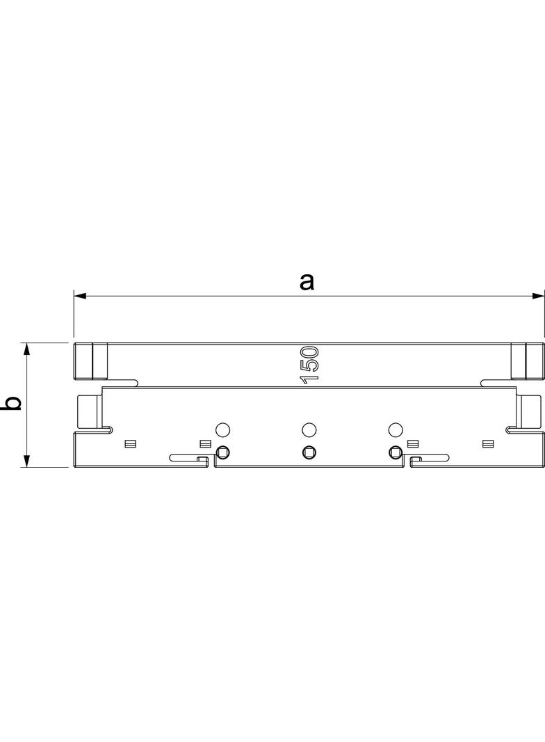 OTK H150, Klamra montażowa, bezhalogenowa