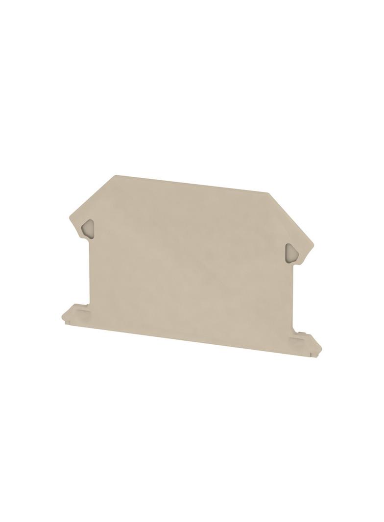 WAP 2.5-10 4-6 Płytka końcowa (styki), 56 mm x 1.5 mm, Ciemnobeżowy /50szt./ 1272380000 WEIDMÜLLER