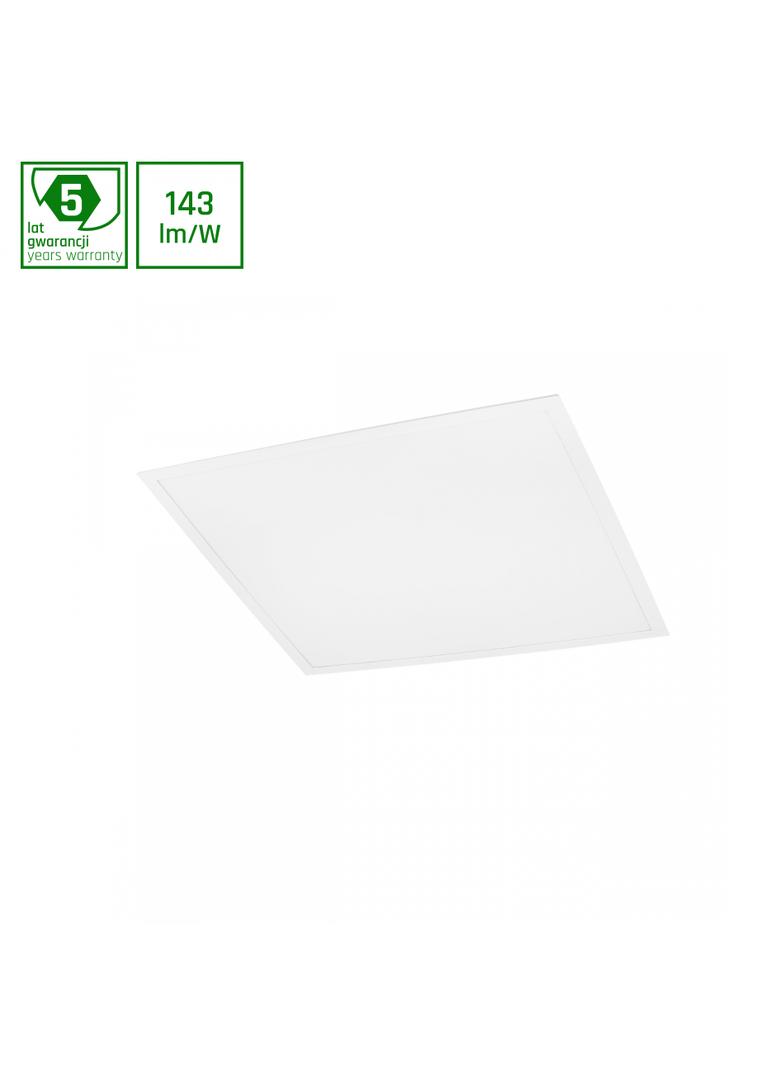 ALGINE PANEL LED BACKLIGHT 30W NW 230V 120st IP20 600x600x28 BIAŁY 5 lat gwarancji