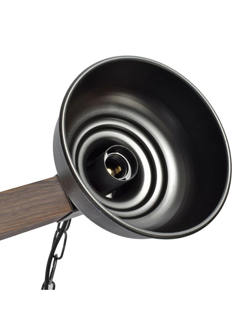 Milagro lampa wisząca Faro 2xE27 czarna MLP6242